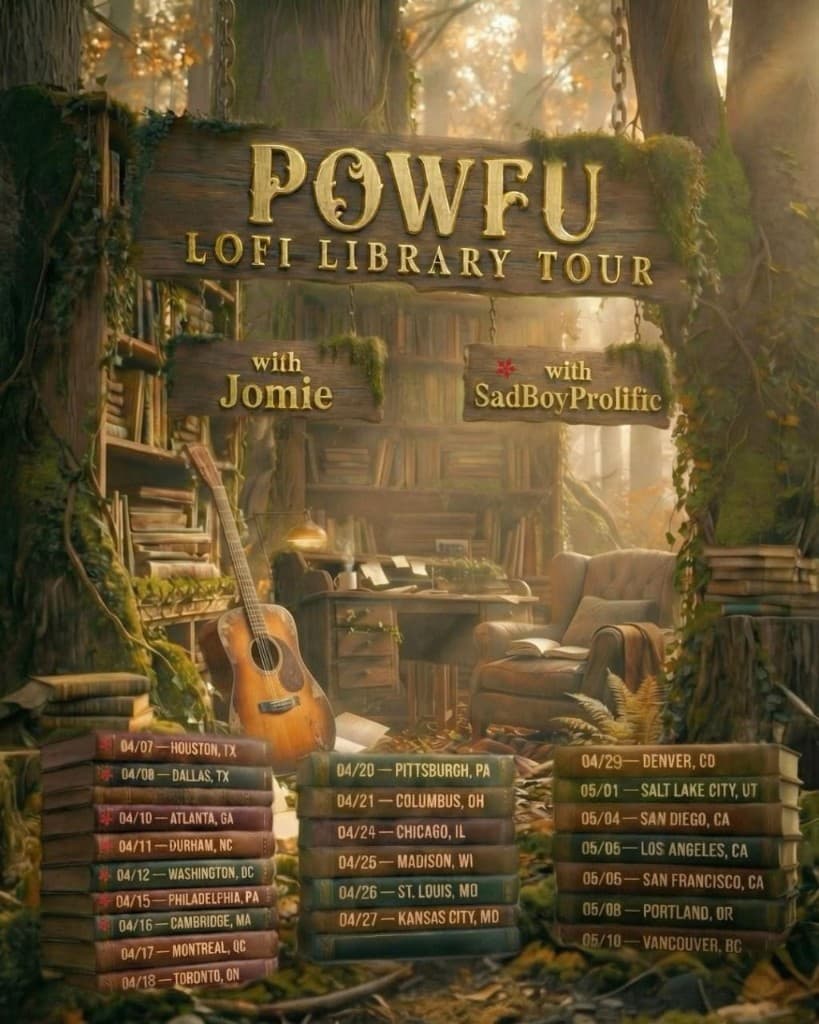 Powfu — LoFi Library Tour