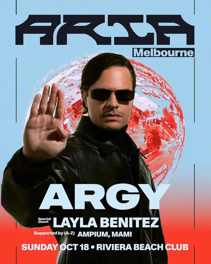 ARIA Melbourne pres. ARGY at Riviera Beach Club discount and tickets