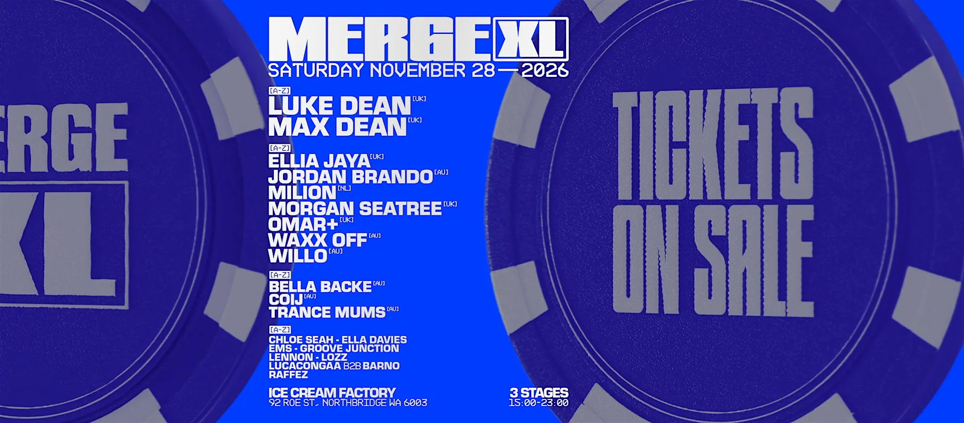 Merge XL 2026 discount and tickets